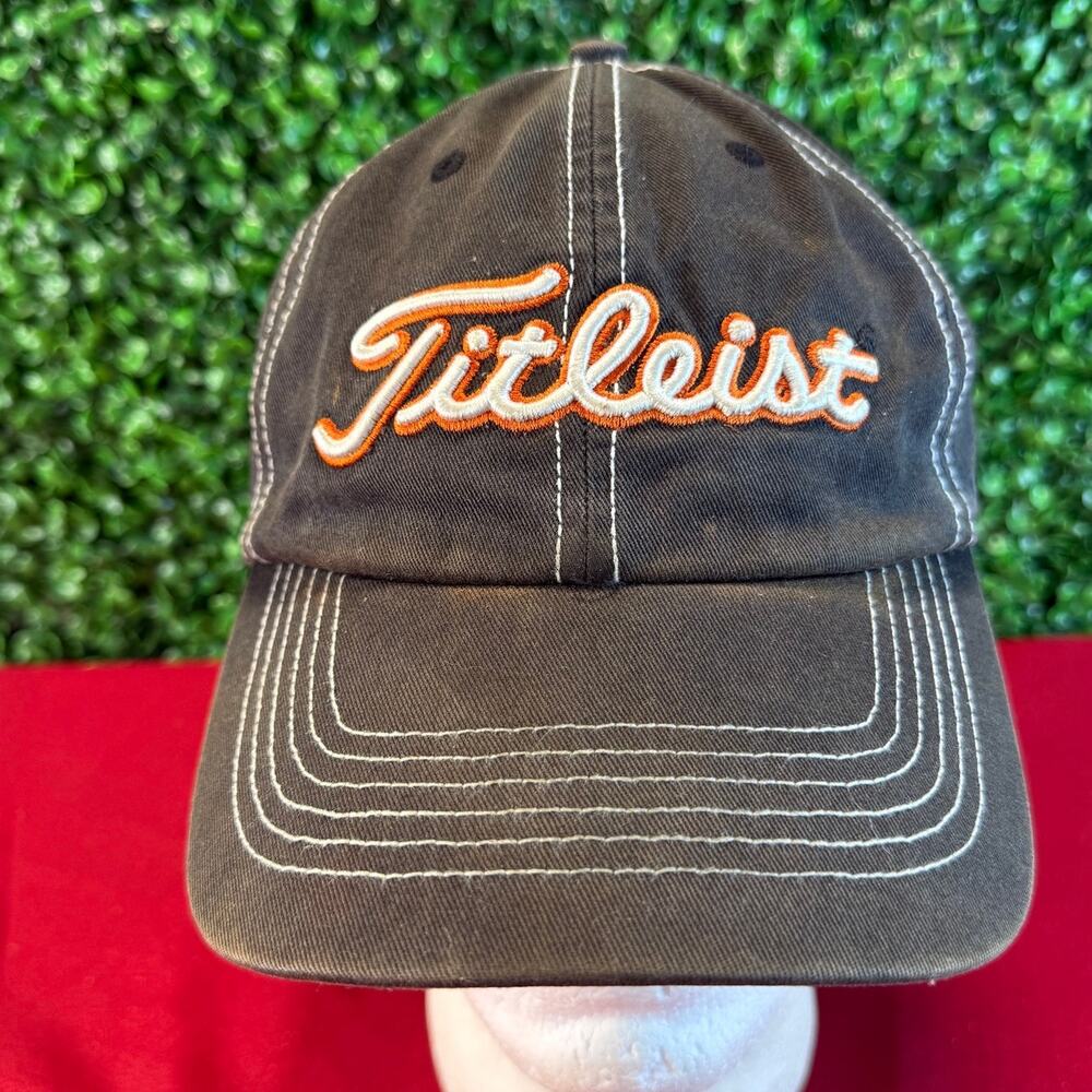 Titleist Oklahoma State Cowboys Hat Cap Black OSU Embroidered Golf Men Strapback